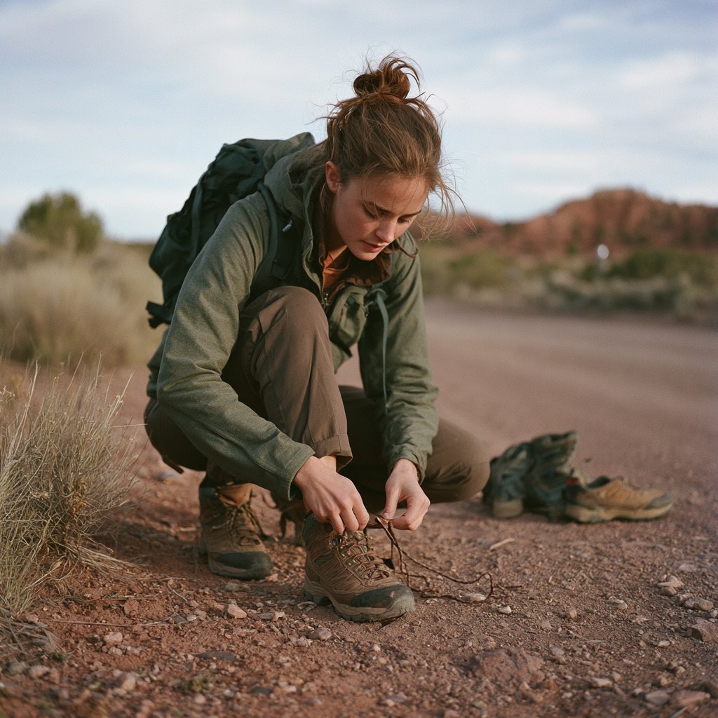 Outdoors, the kind of work this niche posts
